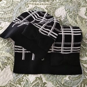 Kate Spade hat and scarf set